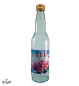 گلاب 444 آبی  شیشه ای