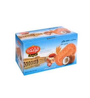 بیسکوییت فرخنده نارگیلی 6ع 900 گرمی